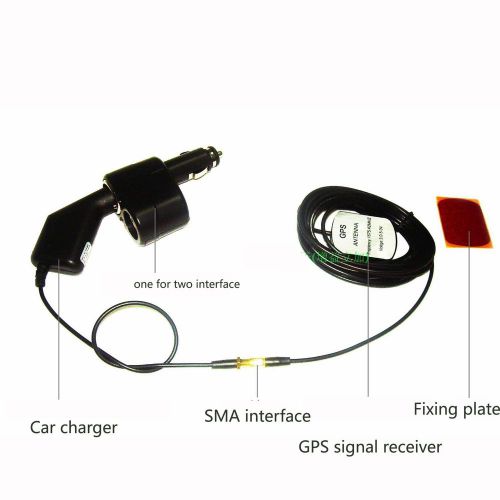 Car amplified gps navigator signal  antenna repeater amplifier sma 30db