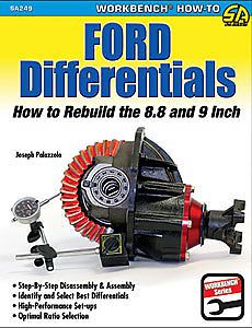 Sa design sa249 book: ford differentials: how to rebuild the 8.8 and 9 inch