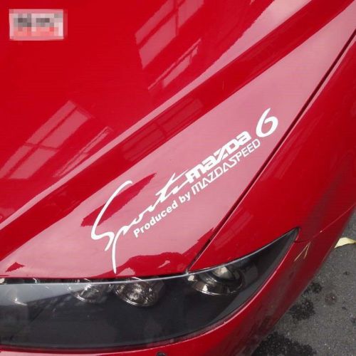 Car decals light brow stickers auto light reflecting modification for mazda 6