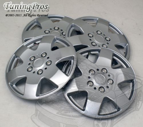 4pcs wheel cover rim skin cover 15&#034; inch style #b052 t2 hubcap with improved tab