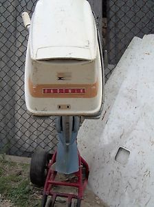 Vintage evinrude fastwin 18 hp outboard boat motor