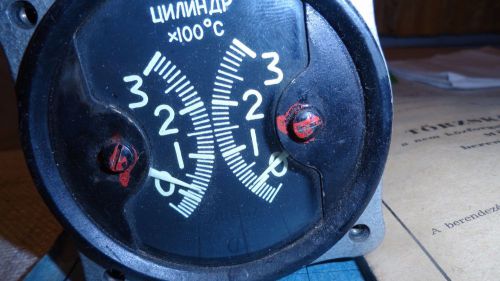 Russian 2 in 1 cylinder head temperature gauge for yak,sukhoi,pzl,antonov,zlin,