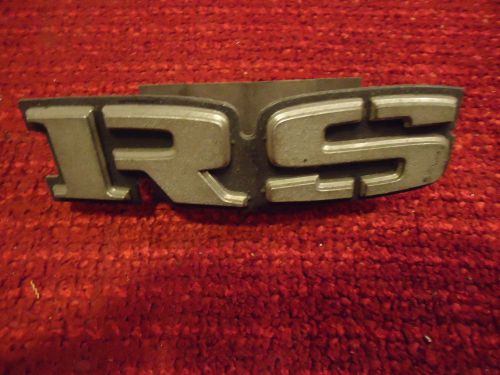1969 chevrolet camaro grille rs trim badge original ss nr &#034;rare&#034;