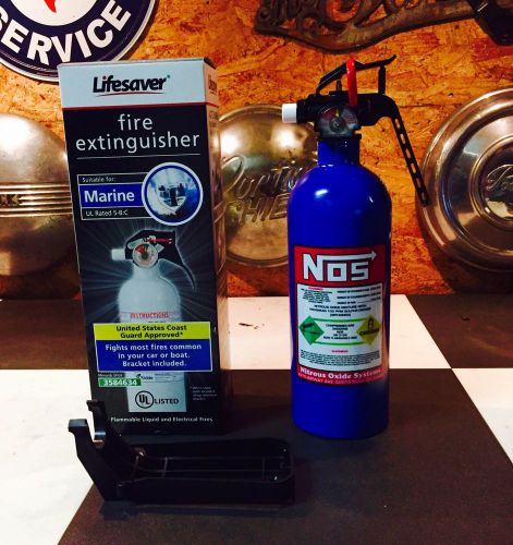 New fire extinguisher looks like nos blue nitrous bottle