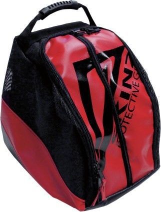 Skinz protective gear mudloc boot tote bag black/red