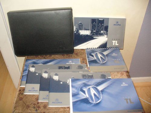 2006 06 acura tl owners manual with case 60