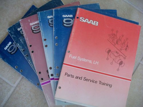 Saab 9000 sevice manuals lot, 1986 1987-88