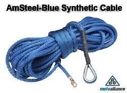 Amsteel®-blue replacement synthetic winch cable/rope 5/16 x 100 - blue