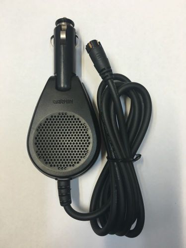 External speaker with car power adapter for garmin 496