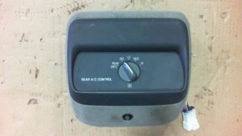 99 chevy suburban 1000 temperature control w/ac roof mtd rr cont