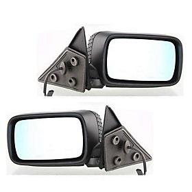 Power heated side view door mirror assembly pair set driver+passenger left+right