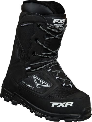 New fxr-snow backshift(w/removable liner) adult boots, black, us-6