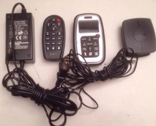 Active sirius xact xtr1 reciever and remote power cord and antenna cable