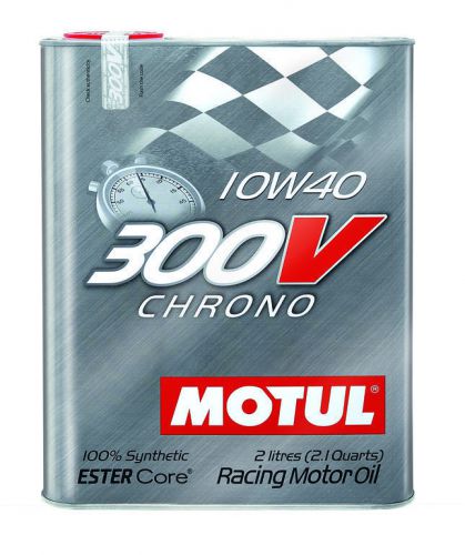 Motul 300v chrono 10w50 (2 liters) synthetic racing motor oil 103135