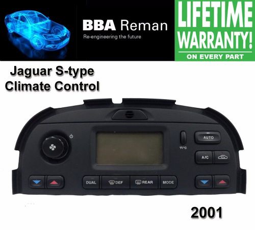 2001 jaguar climate control repair service heater ac head s type s-type 01 stype