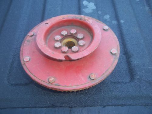 Used mercury 402 flywheel assy fits 2 and 3 cylinders used