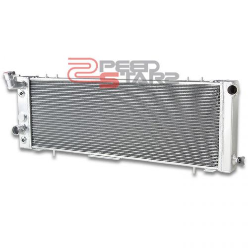 3-row performance aluminum racing radiator 91-01 jeep cherokee/comanche l4/l6