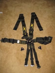 Roadrace impact racing seat belt 7 point camlock  3 inch pull-up race harness