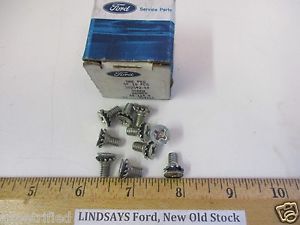 10 pcs ford 1967/1973 mustang, others &#034;screw &amp; washer&#034; door latch, filister head