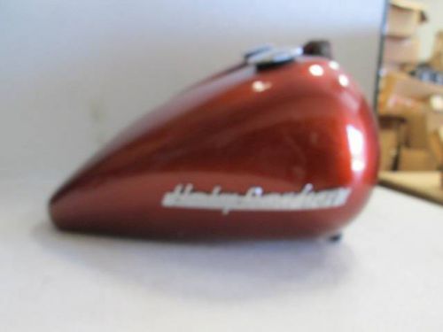 Oem harley 91-99 softail left &amp; right side half fuel gas tanks 5 gal