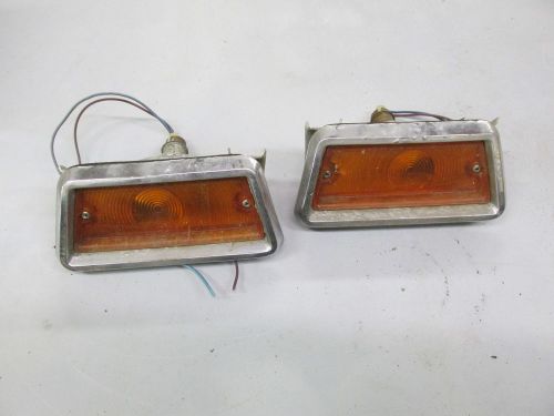 1966 corvair front turn signal lights - pair