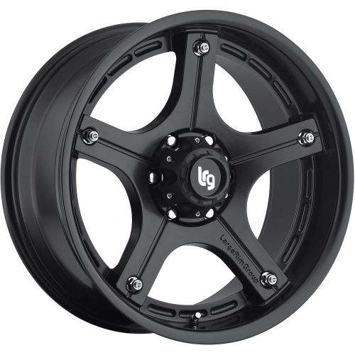 18x9 matte black lrg 106 6x5.5 +0 rims federal couragia mt lt35x12.5r18 tires