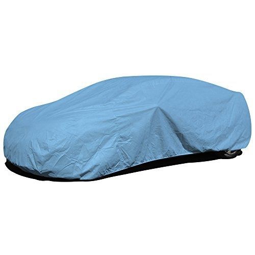 Budge duro car cover fits sedans up to 264 inches, d-5 - (polypropylene, blue)
