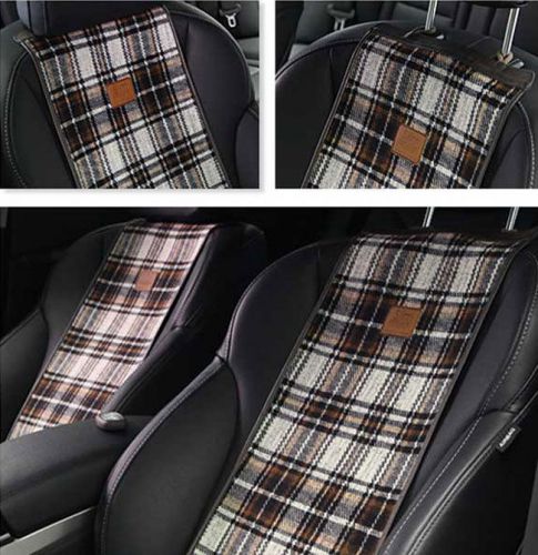 [kspeed] simple check car seat cover 3 colors(for all kind of car)