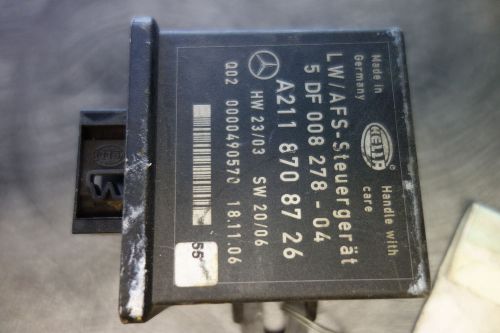Mercedes a164 x164 gl450 headlight control module 2118708726 oem gl320 head