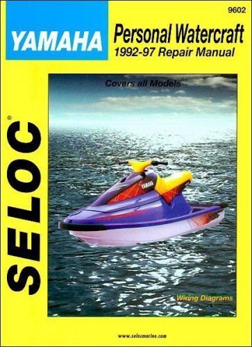 Yamaha personal watercraft 650, 700, 760, 1100 repair manual 1992-1997