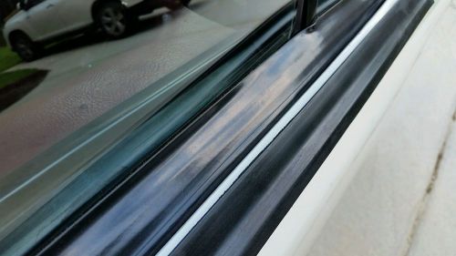 90-95 oldsmobile cutlass supreme convertible rear quarter window seals pair trim