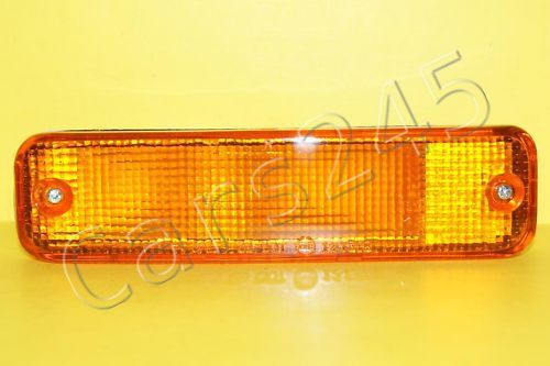 Honda civic 88-90 bumper turn light marker amber right 8.2x2 inch