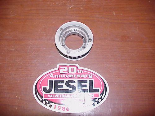 Jesel timing belt drive lower pulley chevy bb snout size ply35512 nascar nhra