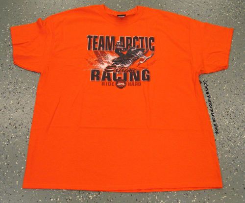 2017 team arctic orange extreme racing tshirt l xl 2x 5279-344 5279-346 5279-348