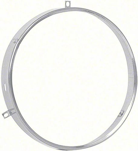 Reproduction chrome 1967-74 camaro/chevy ii headlight retaining ring