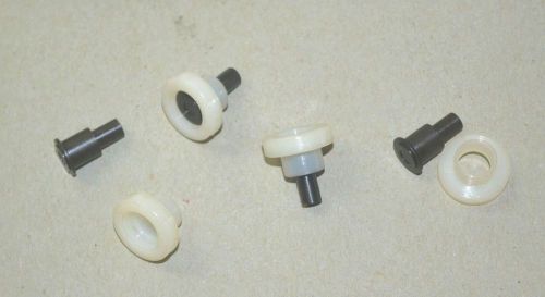 Chevy cadillac camaro truck c k 1957 1972 window rollers plus rivets set of 4
