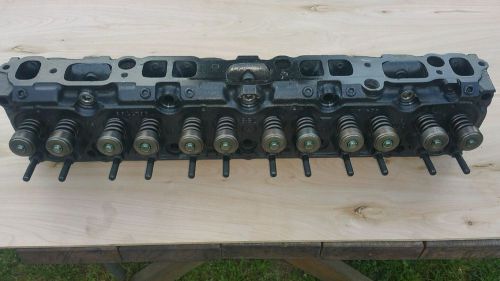 Chevy 194,230,250,292 head..lump port complete valve job, screw in studs