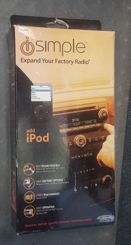 Isimple pxamg factory radio interface to charge/control iphone/ipod