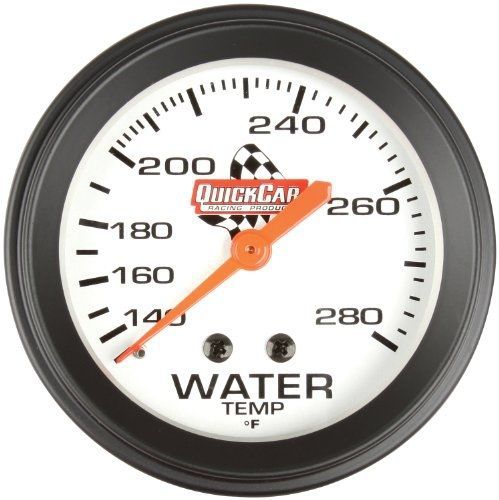 Quickcar racing products 611-6006 2-5/8&#034; diameter water temperature gauge