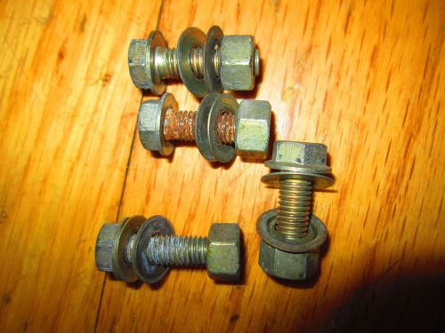 Ducati oem  rear subframe mounting  nuts /  bolts  / washers  748-998   #2