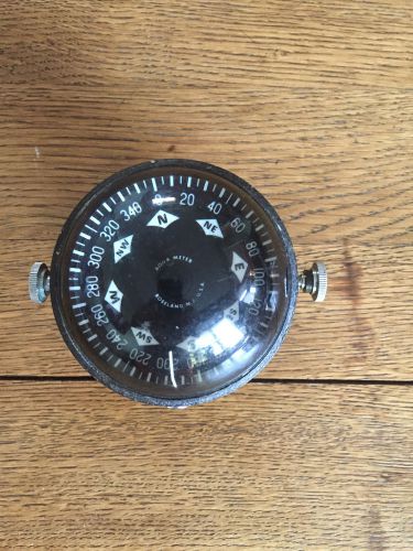 Vintage aqua meter marine compass