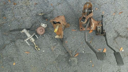 92-95 civic 5 speed manual clutch brake gas pedal swap conversion with master