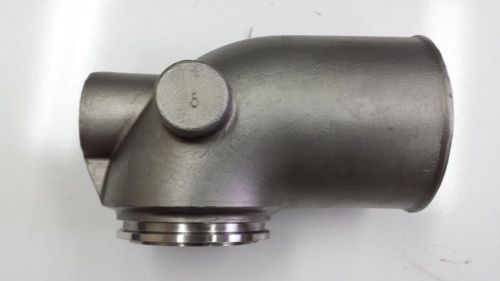 Stainless steel mixing elbow replaces yanmar p/n 119773-13501