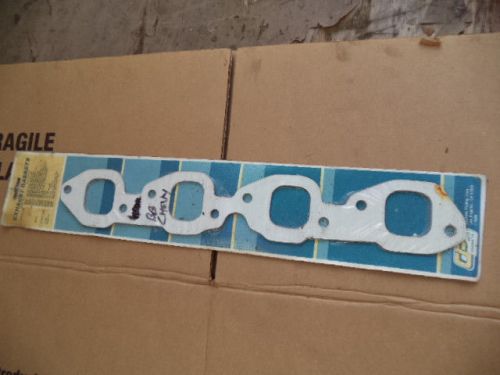 Bb chevy square port header gaskets-cp-free shipping