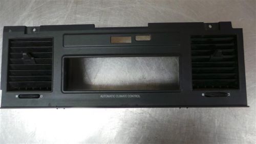 1993 lincoln town car automatic climate control bezel f3vb-5404302-ag black