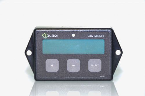 The serv-minder-digital hour meter-digital tachometer-digital voltmeter