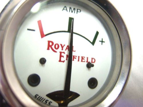 Brand new 11 ampere ammeter for royal enfield electra 5 speed models