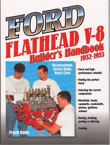 Flathead ford v8  book - engine builders handbook 136, 221, 239, 255 1932 -1953
