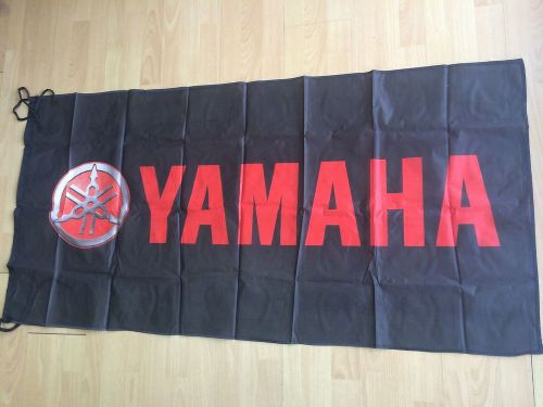Yamaha flag banner 3d red yzr-m1 yze850t tr3 tr2 5x2.5 feet!
