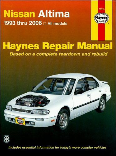 Nissan altima repair manual 1993-2006